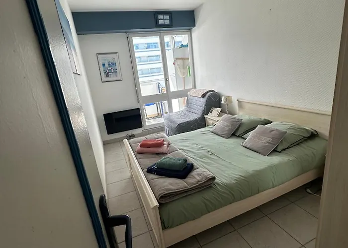 公寓 Aux Mouettes Les Pieds Dans L'eau Acces Direct A La Place 5 Personnes *